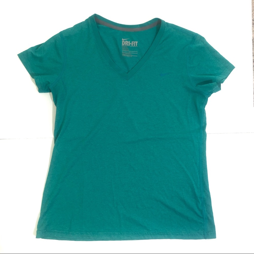 Nike Dri-Fit Short Sleeves Teal Size L